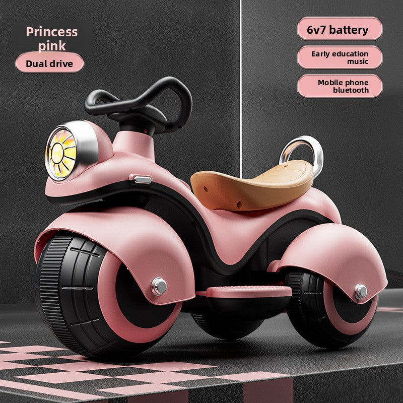 Children Electric Motorcycle Tricycle with Remote Control