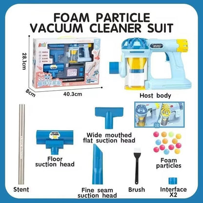 Children Electric Pretend Vacuum Cleaner Set