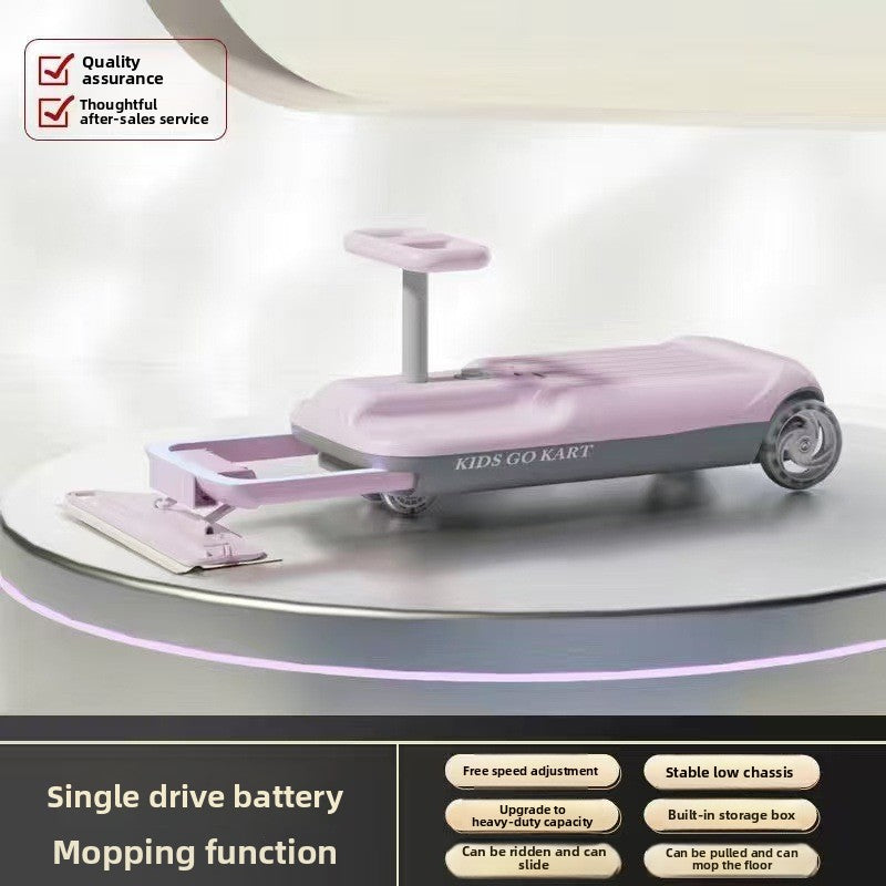 Children Electric Twist Car Go-Kart Ride-On Vehicle