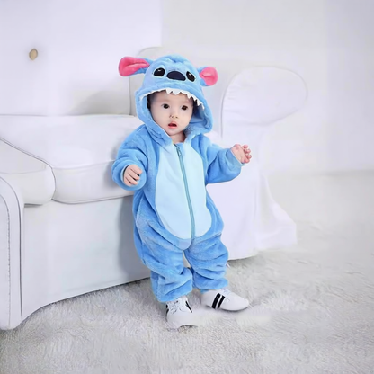 children flannel jumpsuit