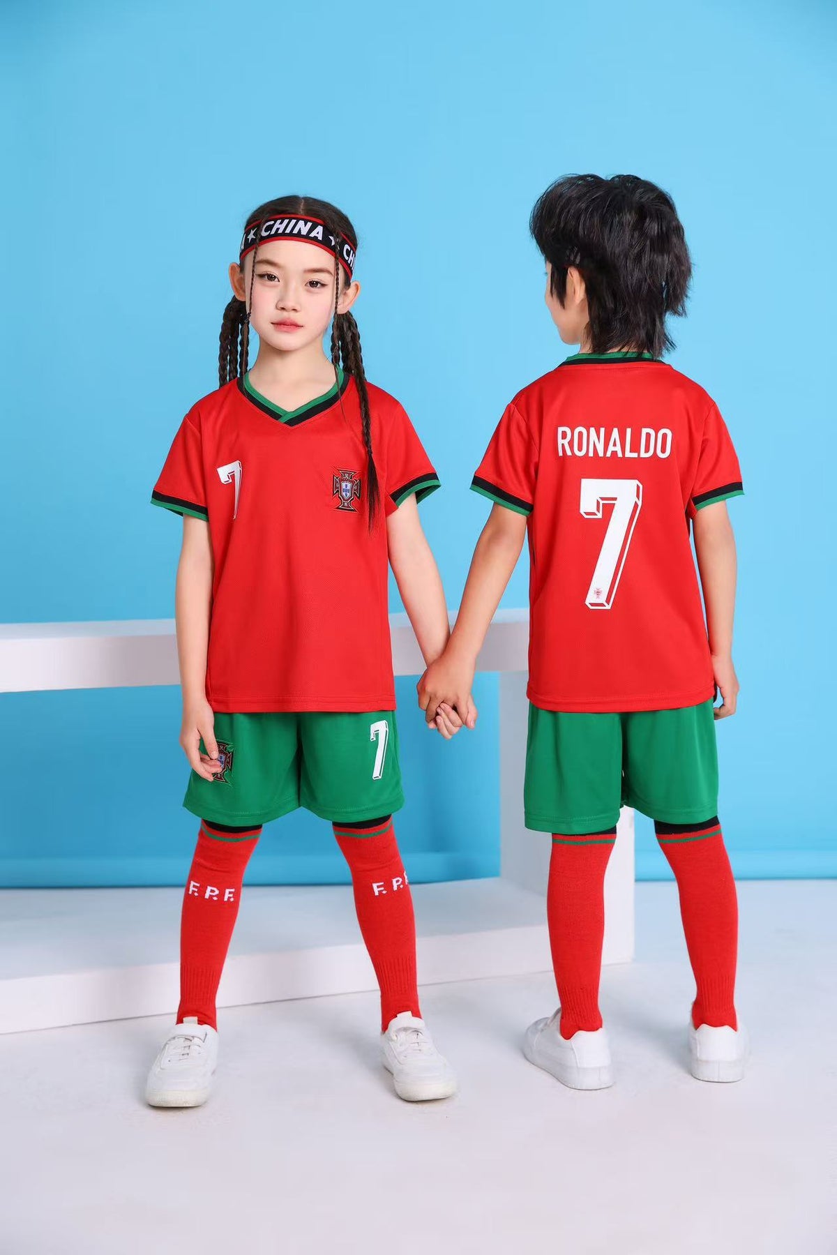 Children football jersey