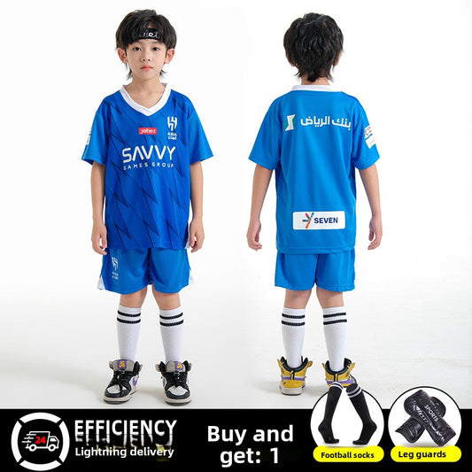 Children football uniform