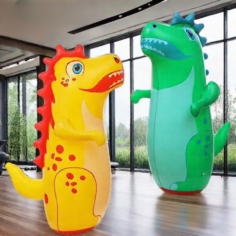 Children Inflatable Dinosaur Tumbler for Training