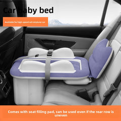 Gray Blue Kids Car Bed CarPump