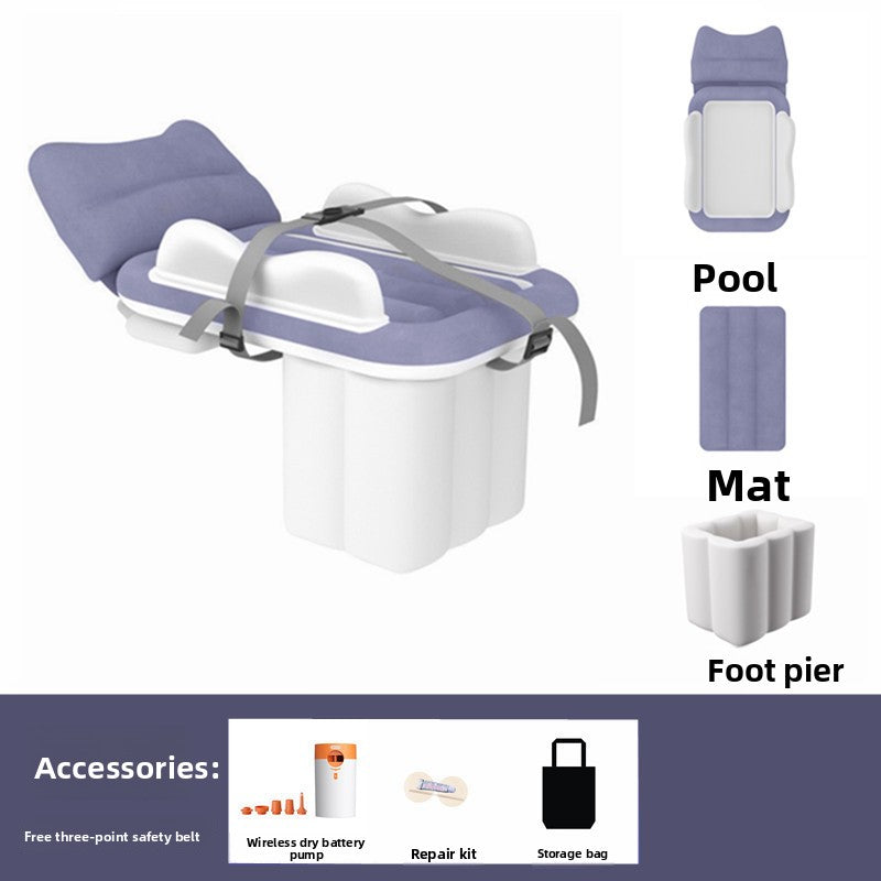 Children Inflatable Travel Bed