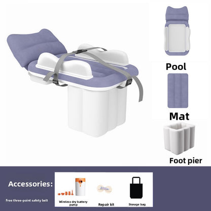 Children Inflatable Travel Bed