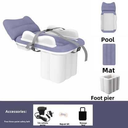 Children Inflatable Travel Bed