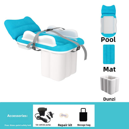 Children Inflatable Travel Bed