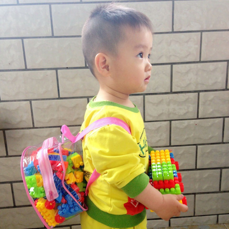 Children Large Particle Building Blocks