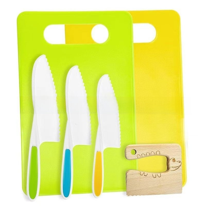 Children Plastic Toy Knife Set for Early Education