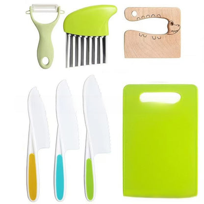Children Plastic Toy Knife Set for Early Education