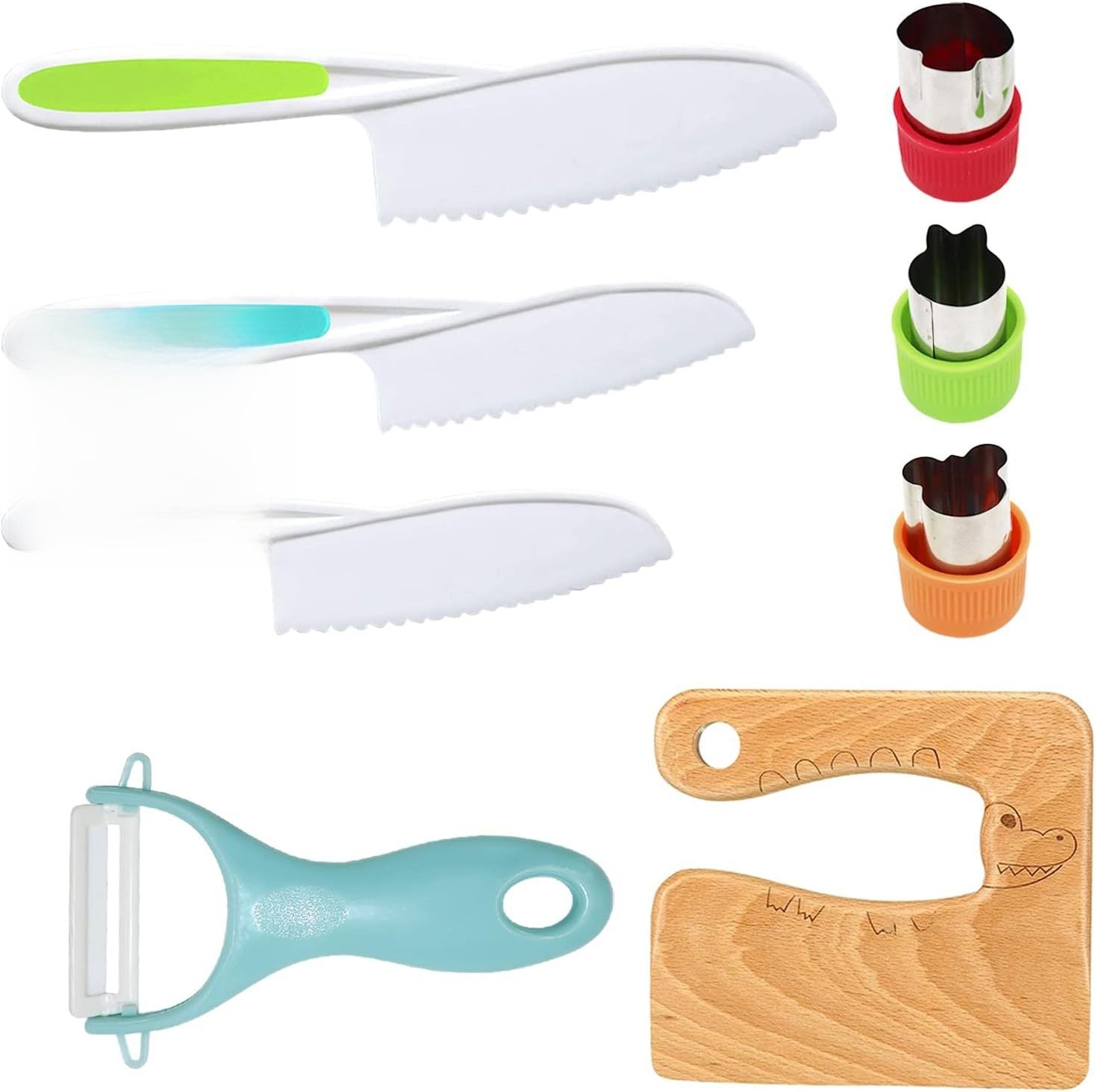 Children Plastic Toy Knife Set for Early Education