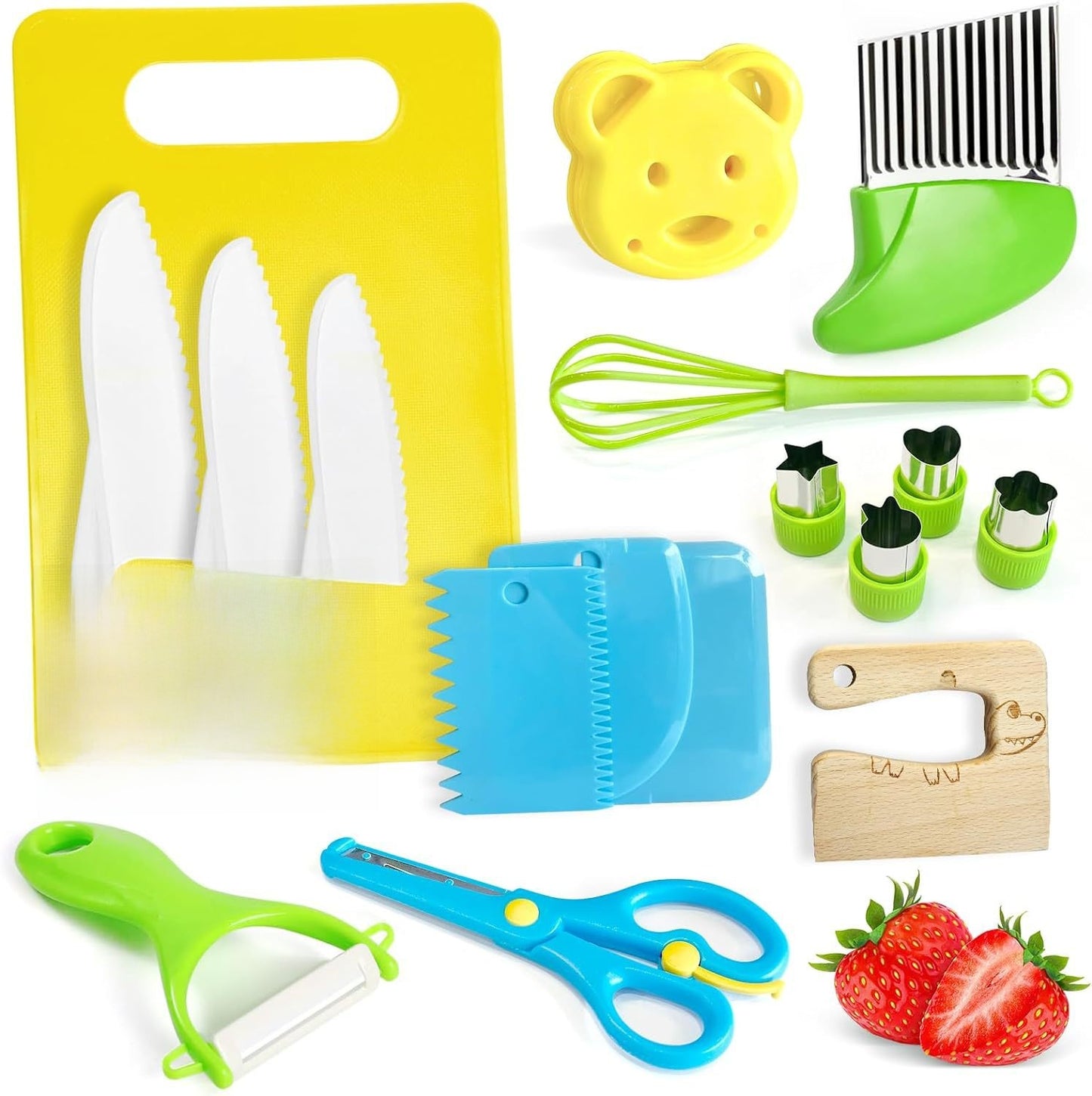 Children Plastic Toy Knife Set for Early Education