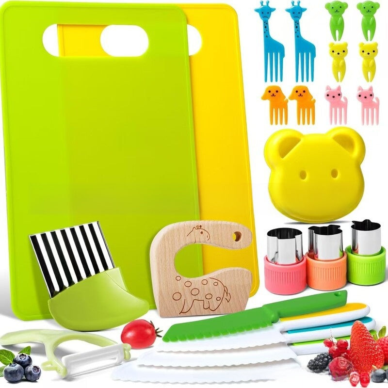Children Plastic Toy Knife Set for Early Education