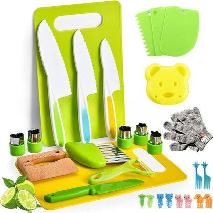 Children Plastic Toy Knife Set for Early Education