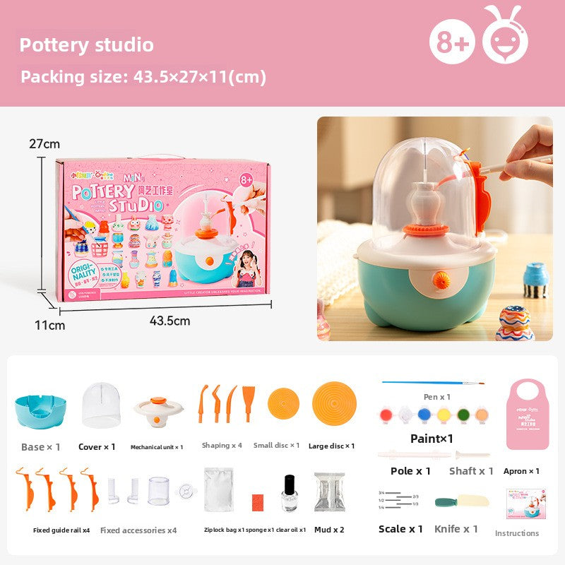 Children pottery wheel