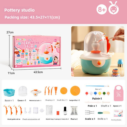 Children pottery wheel