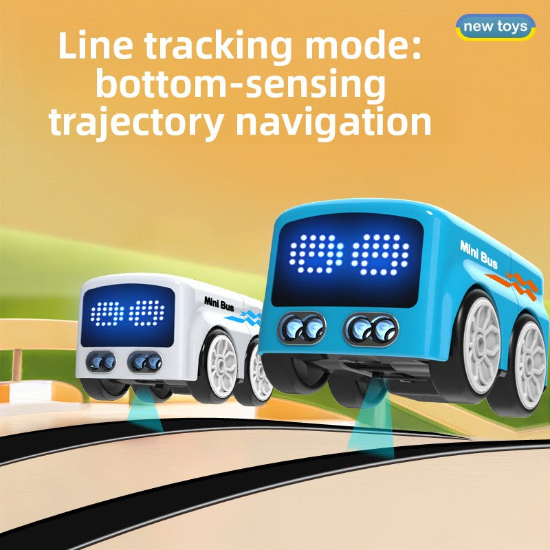Children Remote Control Bus Toy with Sensor and Voice