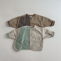 apricot green grid