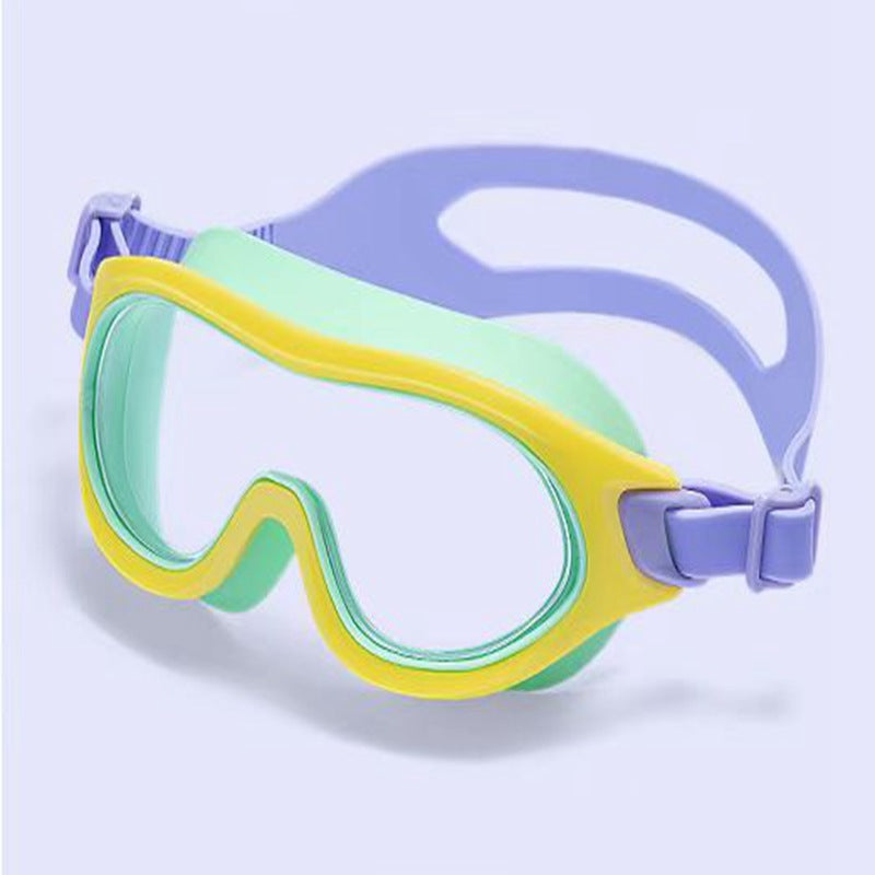 Children's Anti-Fog Swimming Goggles with Cartoon Designs