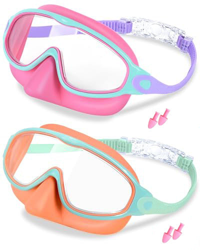 Children's Anti-Fog Swimming Goggles with UV Protection
