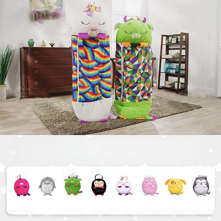 Children's anti-kick sleeping bag