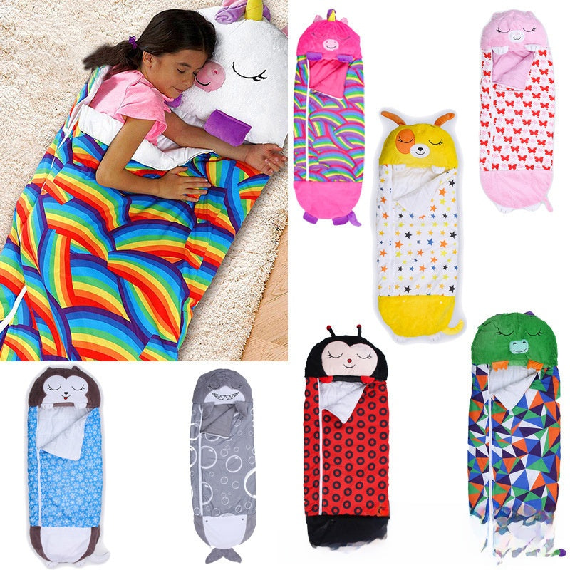 Children's anti-kick sleeping bag
