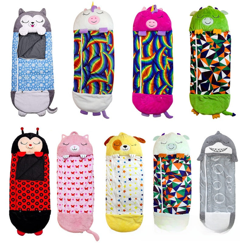Children's anti-kick sleeping bag