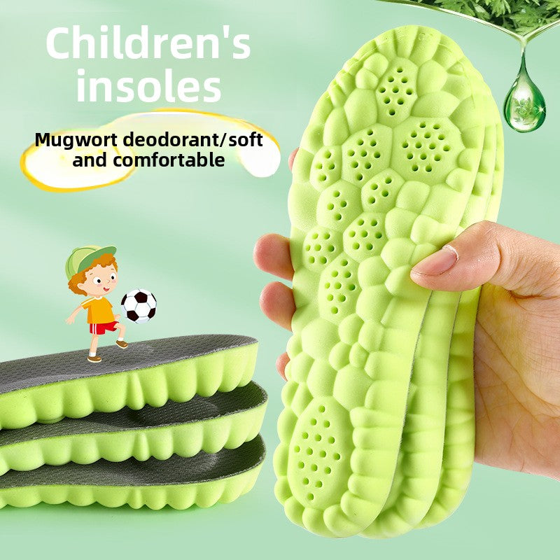 Children's athletic insoles