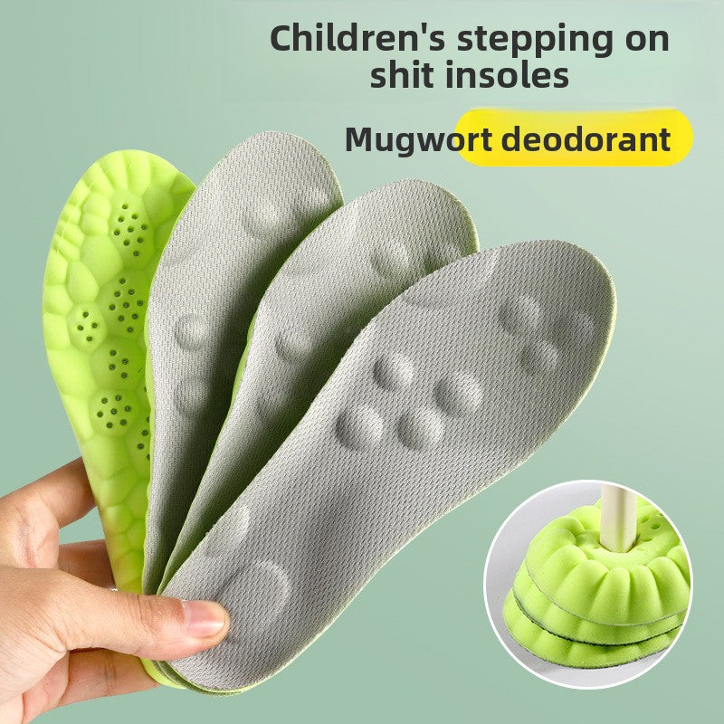 Children's athletic insoles