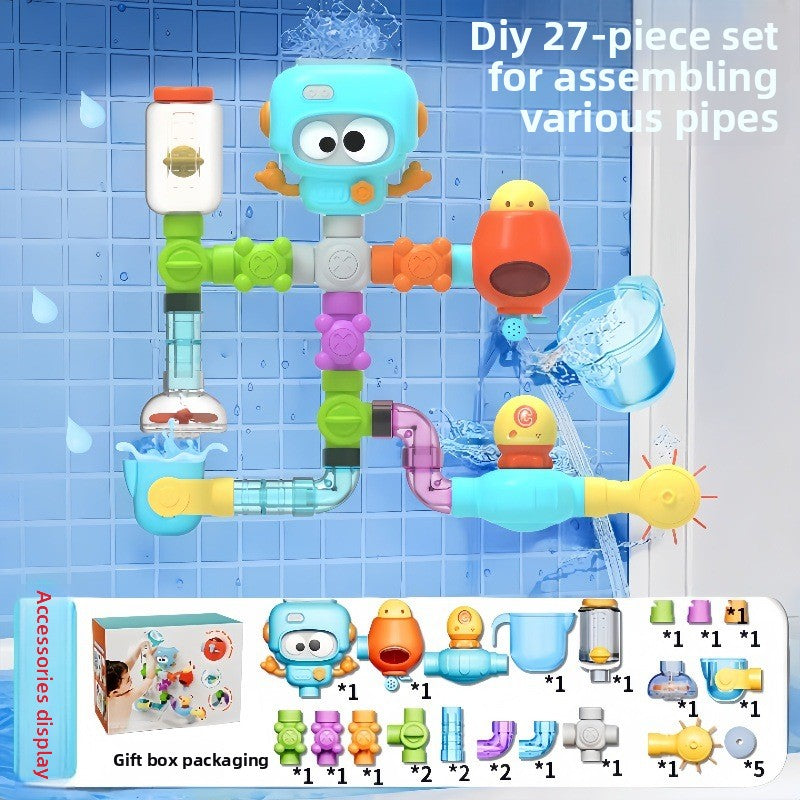 Children's Bathtime Water Play Plumbing Set