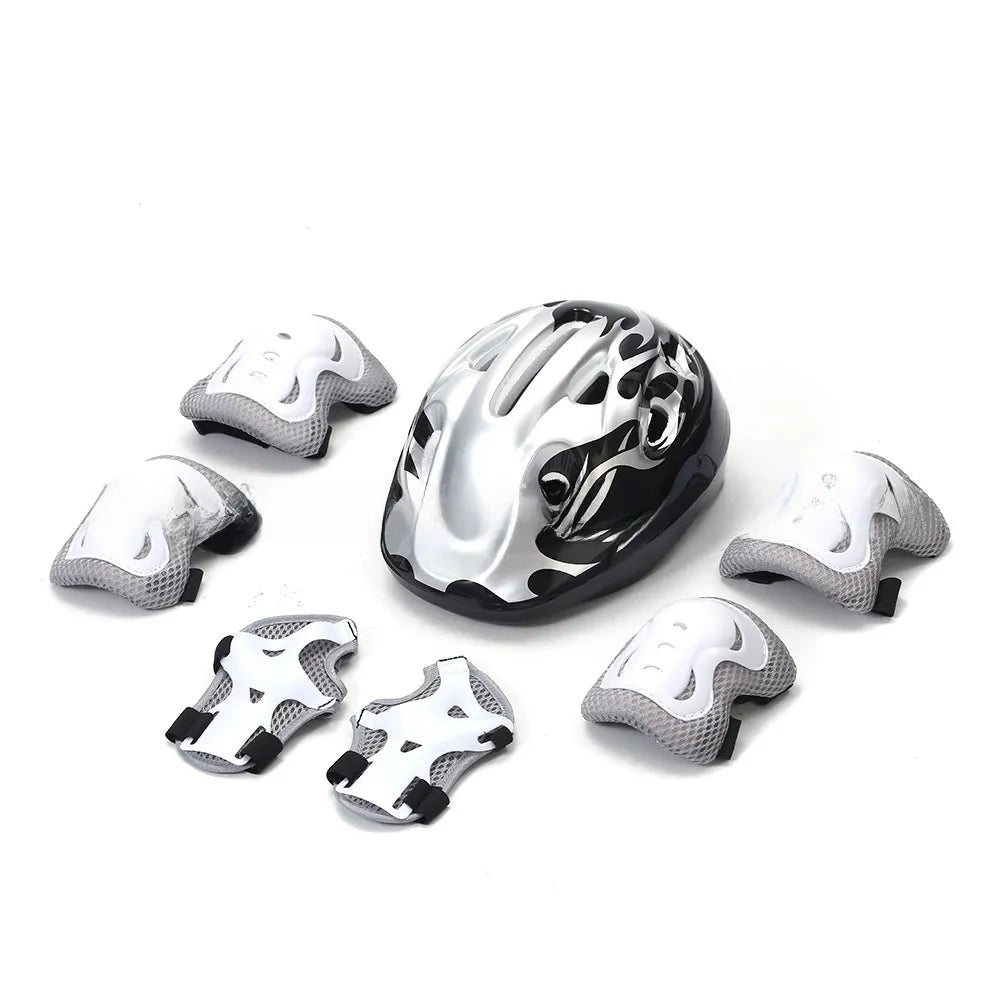 Children's Bicycle Riding Protective Set with Gradient Colors