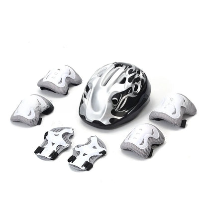 Children's Bicycle Riding Protective Set with Gradient Colors