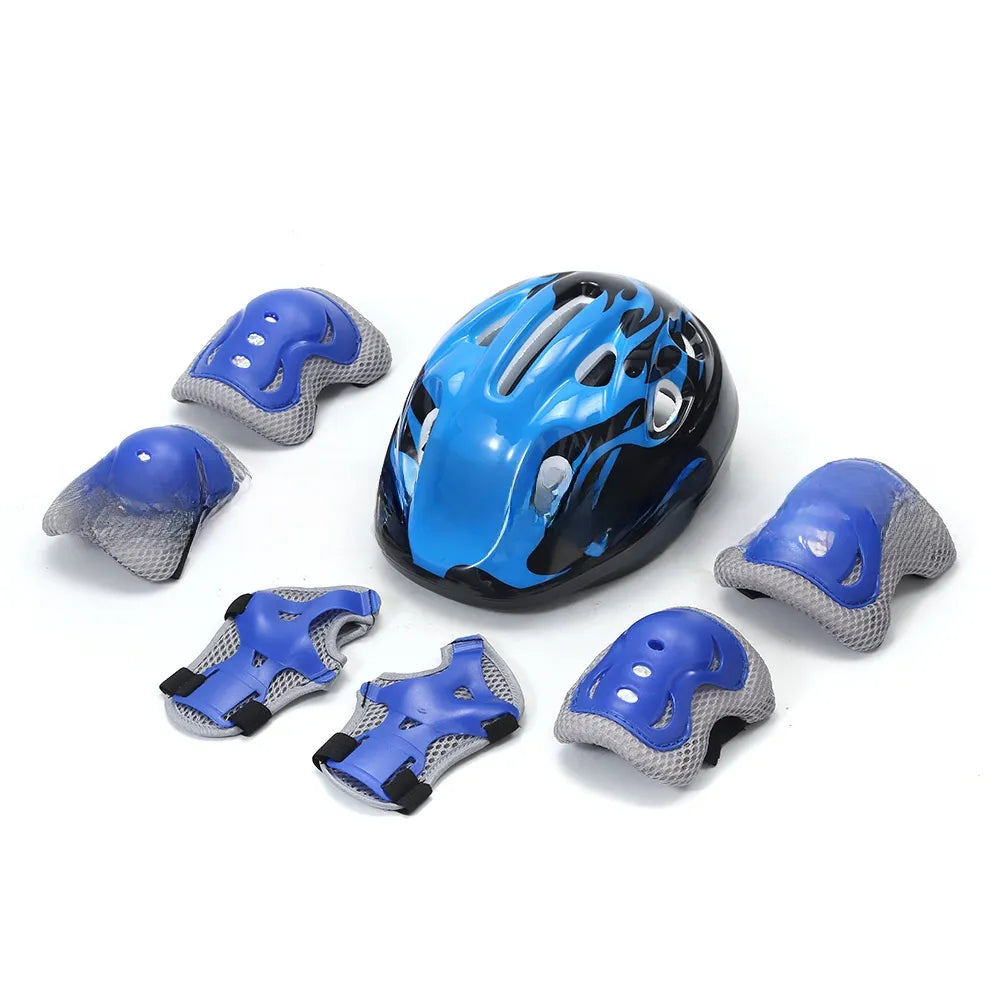 Children's Bicycle Riding Protective Set with Gradient Colors