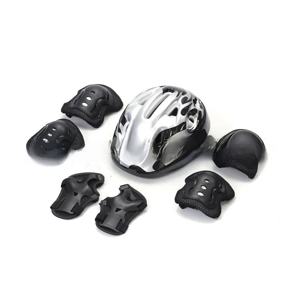 Children's Bicycle Riding Protective Set with Gradient Colors