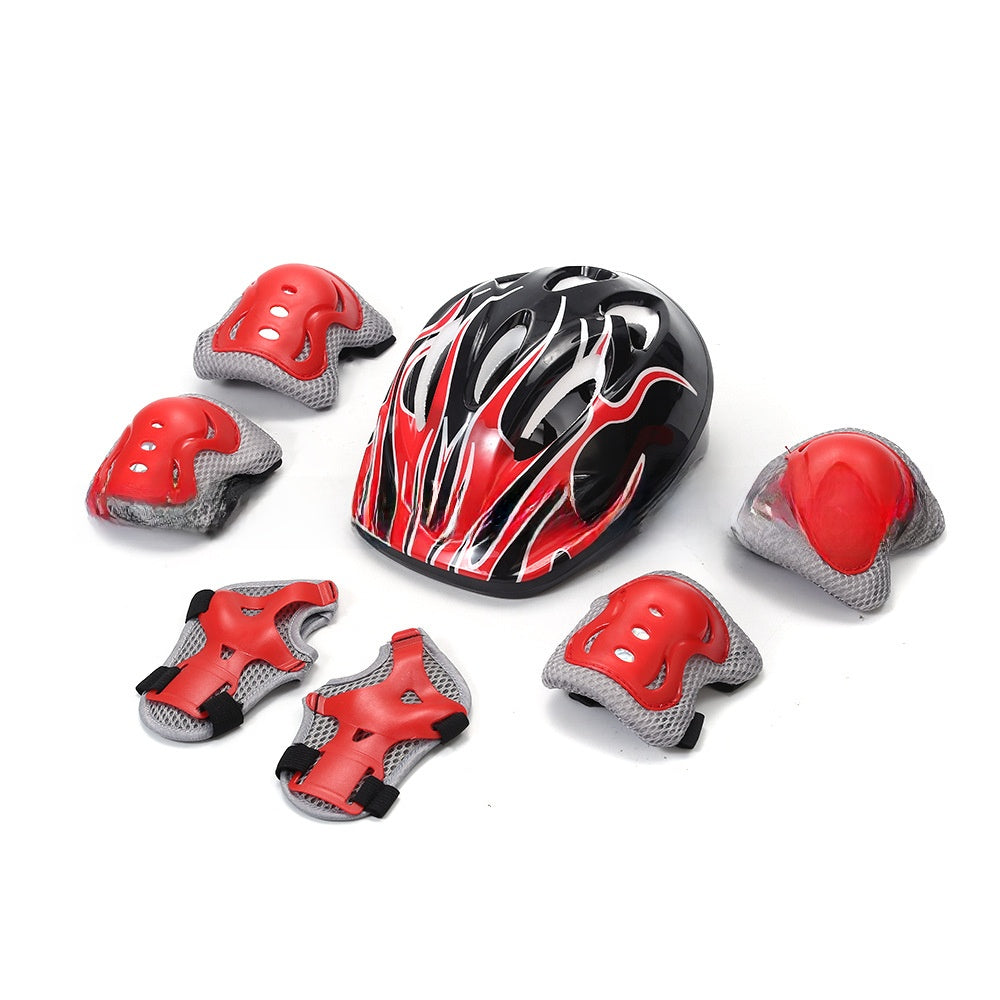 Children's Bicycle Riding Protective Set with Gradient Colors