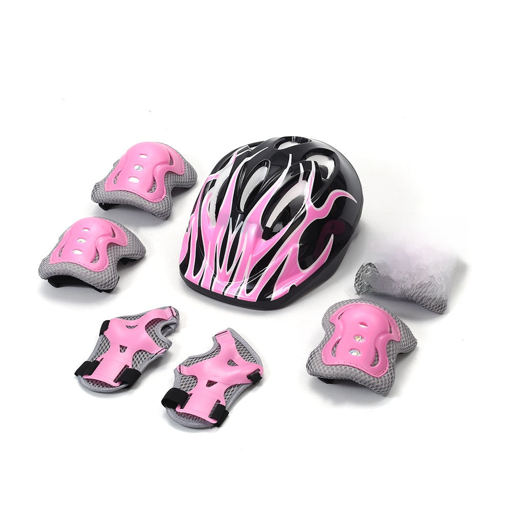 Children's Bicycle Riding Protective Set with Gradient Colors