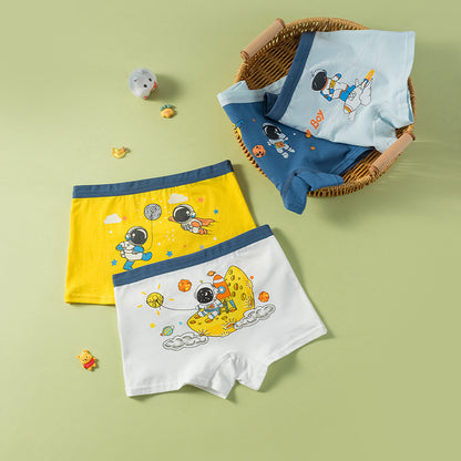 Children's breathable boxer shorts