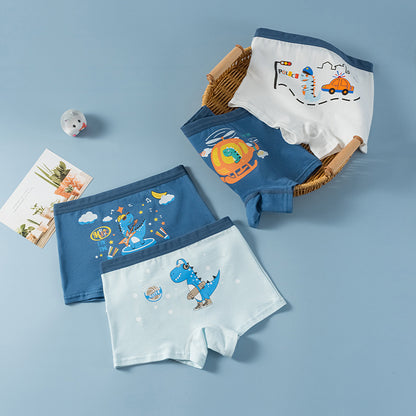 Children's breathable boxer shorts