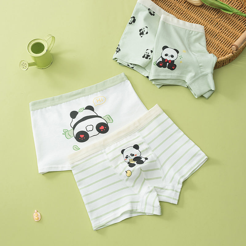 Children's breathable boxer shorts