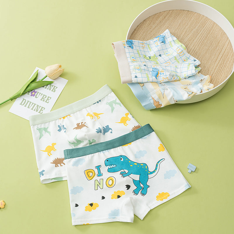 Children's breathable boxer shorts