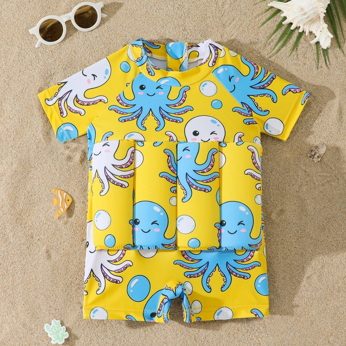 Children's Buoyancy One-Piece Swimsuit