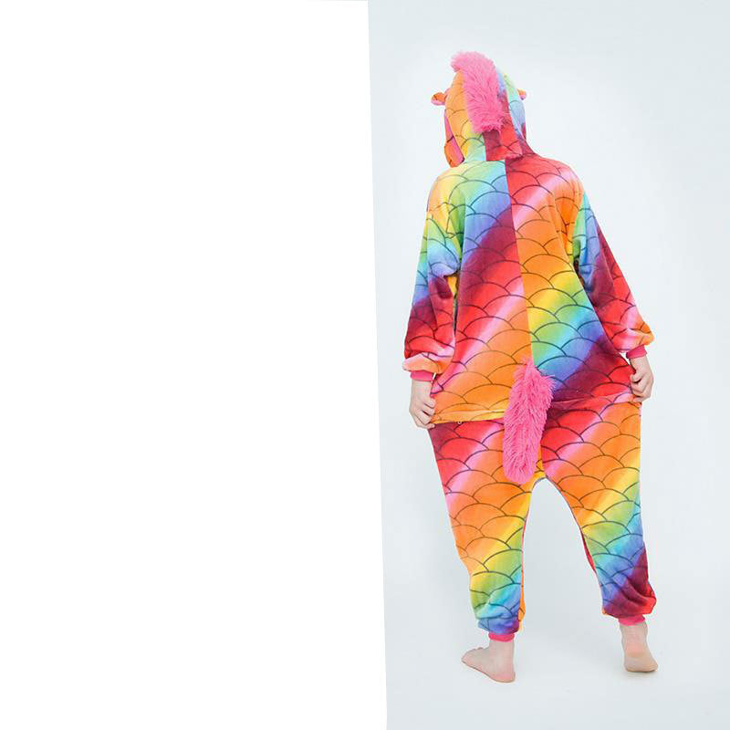 Children's Cartoon Animal One-Piece Pajamas