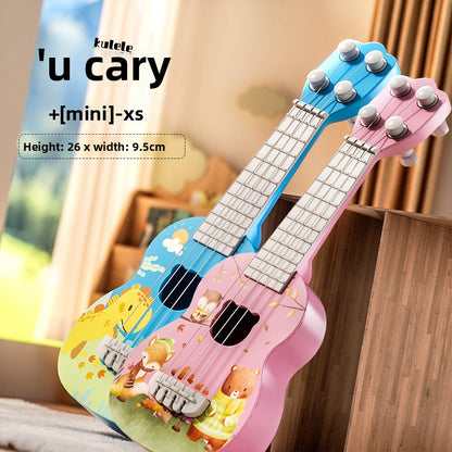 Children's Cartoon Ukulele Dinosaur Guitar Toy for Early Education