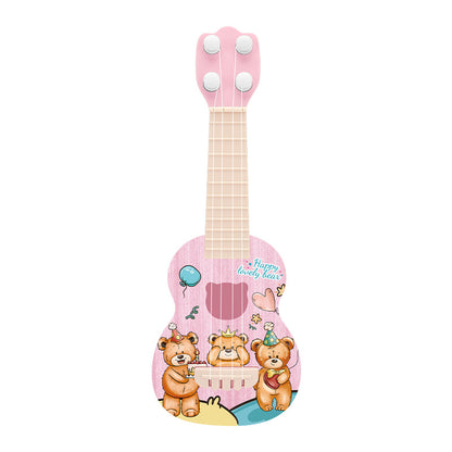 Children's Cartoon Ukulele Dinosaur Guitar Toy for Early Education