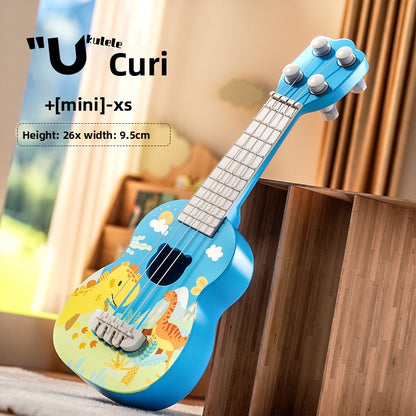 Children's Cartoon Ukulele Dinosaur Guitar Toy for Early Education