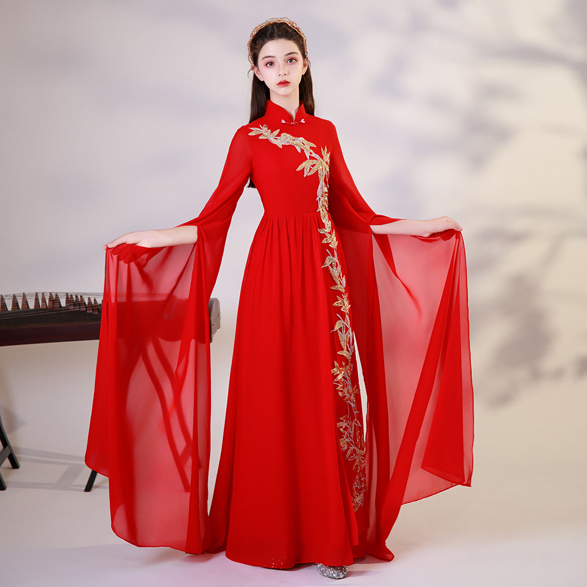 Children's Chinese-style performance costumes
