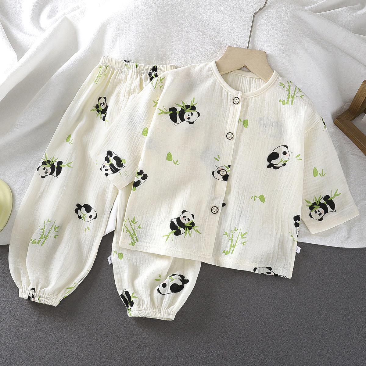 Children's Cotton Gauze Pajama Set
