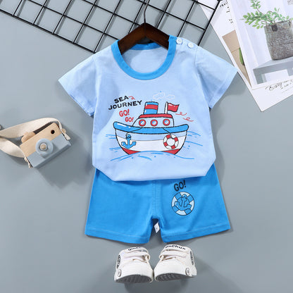 Children's Cotton Short Sleeve