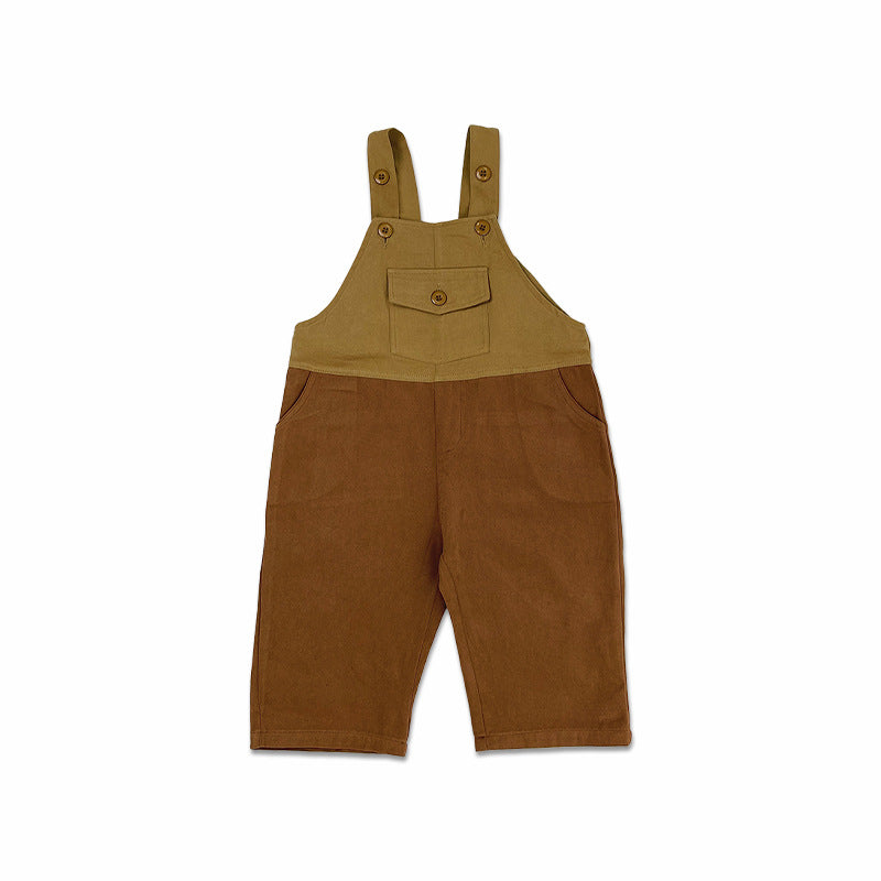Children's Cotton Suspenders Overalls